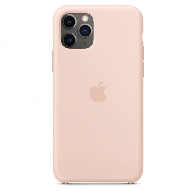 Apple iPhone 11 Pro Silicone Case Pink Sand | Tablet Phone ...