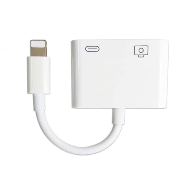 Lightning to USB Camera Adapter, USB 3.0 Female OTG Adapter Cable