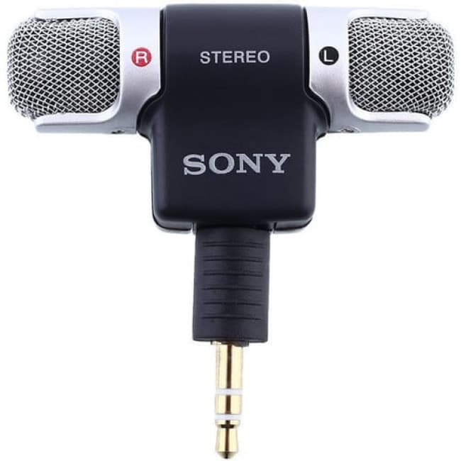 Sony ECM-DS70P - Portable Stereo Condenser Microphone | Tablet Phone Case