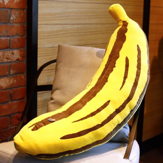 banana plush pillow