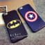 Captain America iPhone 6 Plus Soft Leather Feel Case