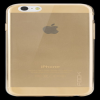 Rock iPhone 6 6s Plus 5.5 inch TPU Case Clear Gold