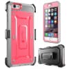 iPhone 6 6s Unicorn Beetle Shockproof Drop Proof Case With Belt Clip Pink