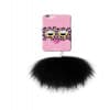Iphoria Collection Monster au Portable Pink Gargoyle iPhone 6 6s Case with Pom Pom