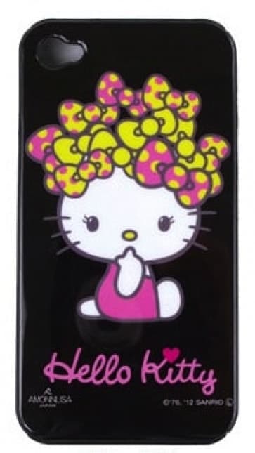 Hello Kitty iPhone 4 Case Big Bows Hair