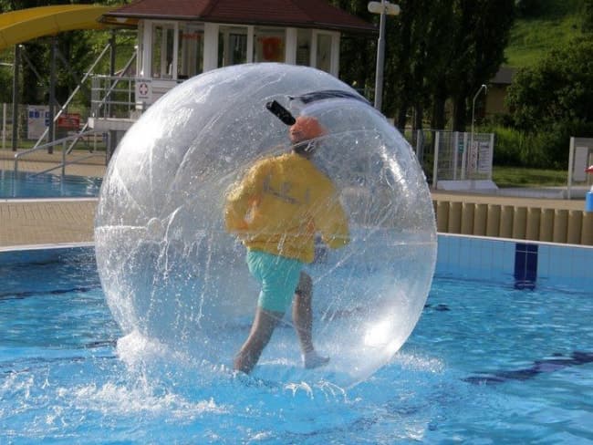2 Water Walking Roll Ball Inflatable Zorb Ball | Tablet Case