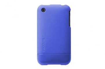 Azul Funda De La Cubierta Deslizante Fluorescente Incase Fluoro Para El iPhone 3G 3Gs