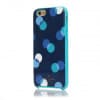 iPhone 6 6S Plus Pala Atrapamiento Puntos Azul Marino Verde Azulado Estuche Rígido Híbrido Azul Gel Kate