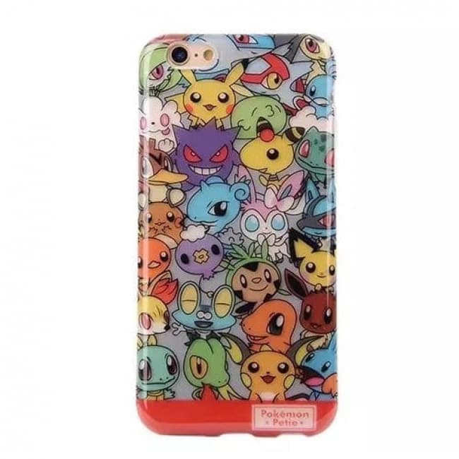 Pokemon Multi Pikachu Clear Case Iphone 6 6s Plus Tablet Phone Case