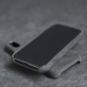 Alcantara Grey Case for iPhone X
