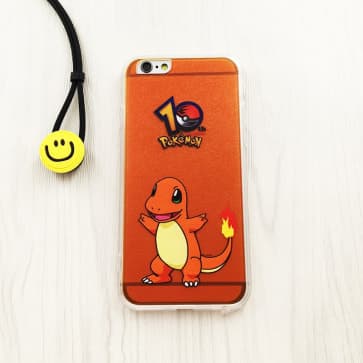 Charmander Pokemon Lanygard Ring Case iPhone SE 5s 5